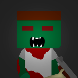 Scary asylum zombie