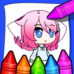 Gacha Life - Coloring Book for kids