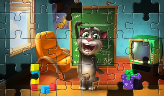 Talking Tom Puzzles | Game Gratis KibrisPDR