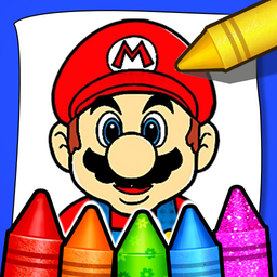 Mario - Coloring book for kids