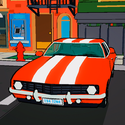 Cartoon Vehicle Parking Simulator