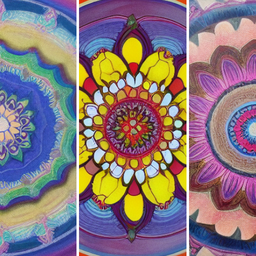 Mandala antistress coloring book