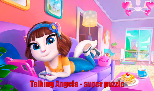 Shine While You Bake in My Talking Angela 2! Kitty games, Angela, Animal figures