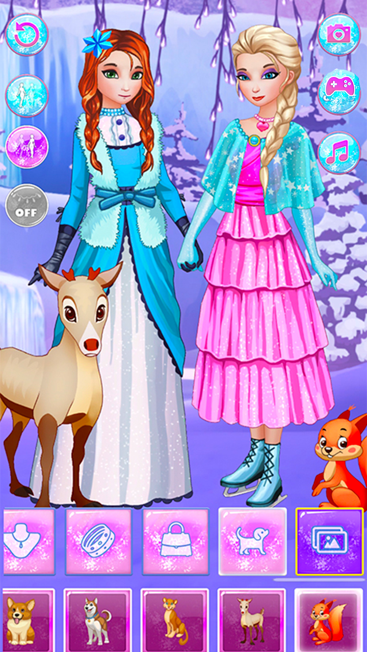 Vestir Princesa do Gelo - Jogos para Meninas::Appstore for  Android