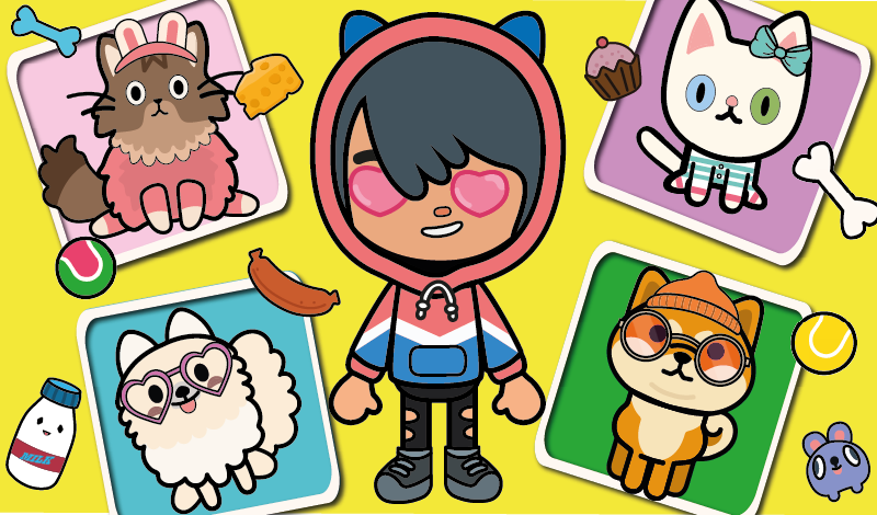 Toca Boca life - characters — play online for free on Yandex Games