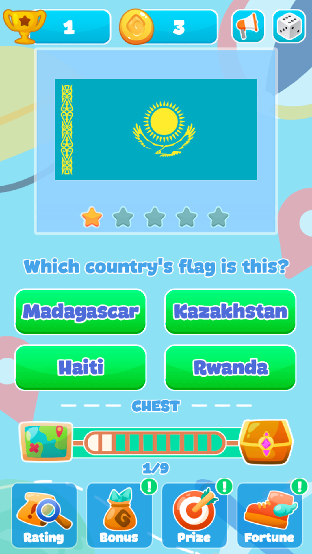Game of Flags Quiz — play online for free on Yandex Games