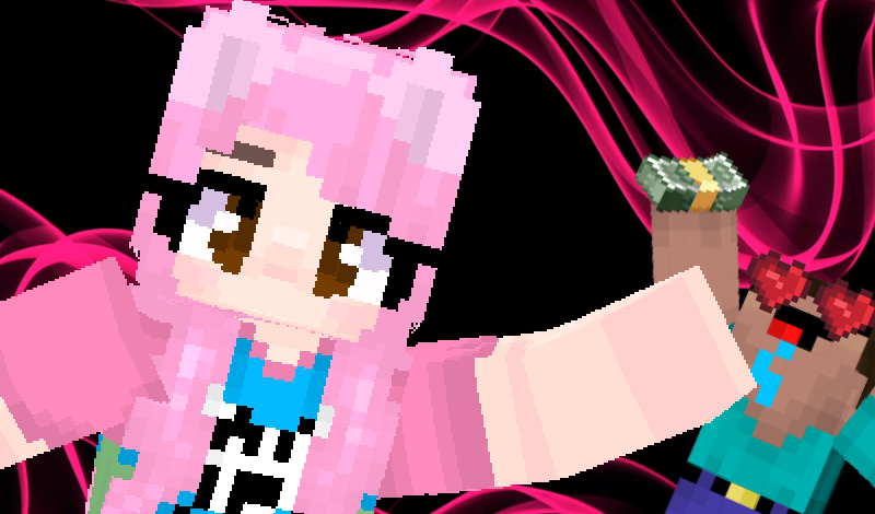 Belle Delphine Minecraft Skin