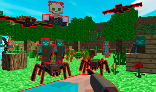 Mine FPS Shooter: Noob Arena (by Ermac) - play online for free on ...