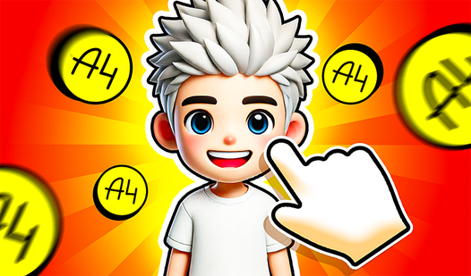 А4 Кликер - Тапай Влада Бумагу А4 (ад A4 games) - гуляць анлайн ...