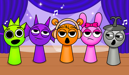 Музыкальные Спрунки 3д! Создай Свой Трек!