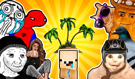 Попробуй сбежать с острова МЕМОВ