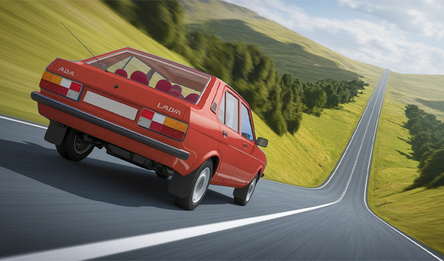 Крутой спуск 3