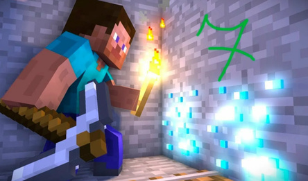 Майнкрафт - Нубик с киркой