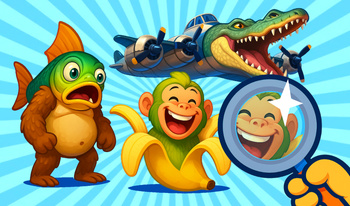 Найди всех итальянских животных, Робби 3D!