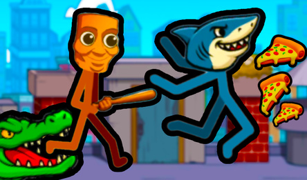 Итальянские Животные Стик Паркур Брейнрот