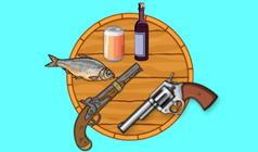 Стреляй по бутылкам