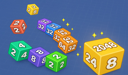 Змейка из Кубов 2048