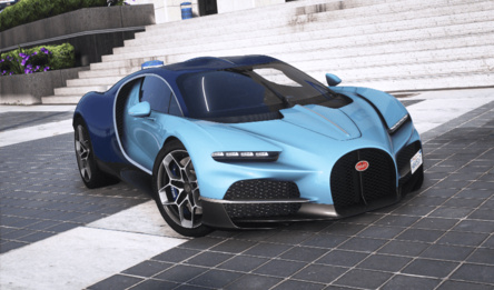 Лети на Бугатти Турбийон по городу