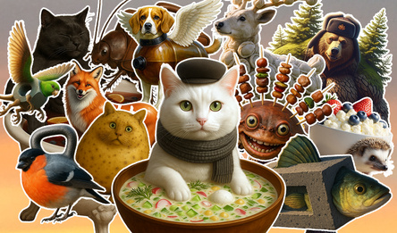 Русские Нейро Животные