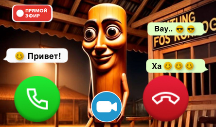 Тунг Тунг Сахур звонит | Tung Tung Sahur Чат-Пранк