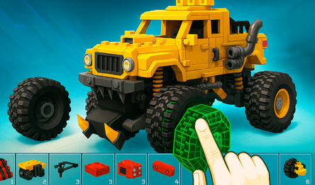 Blocky Cars: Битва Машин