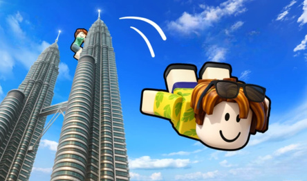 Прыжки с башни Обби: Крылья и Питомцы