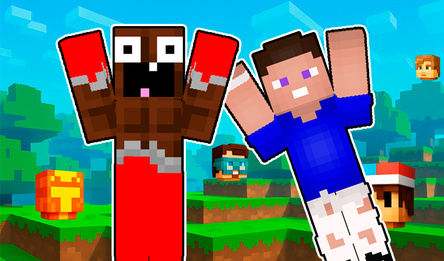 Кубики блоггеры: Леня, Владус, Компот, Титмаус