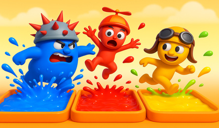 Цветная Гонка