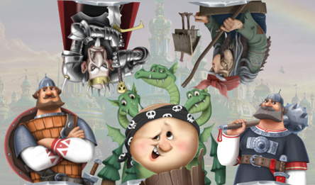 Русские народные сказки: Слияние, дойди до колобка