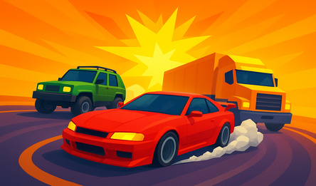 Безумный дрифт на высокой сложности