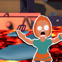 Паркур побег от лавы