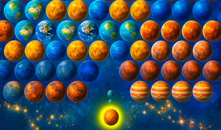 Planet Bubble 2048