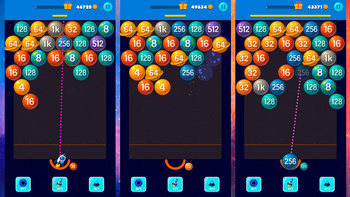 Planet Bubble 2048