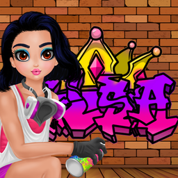 Cool Princess Graffiti