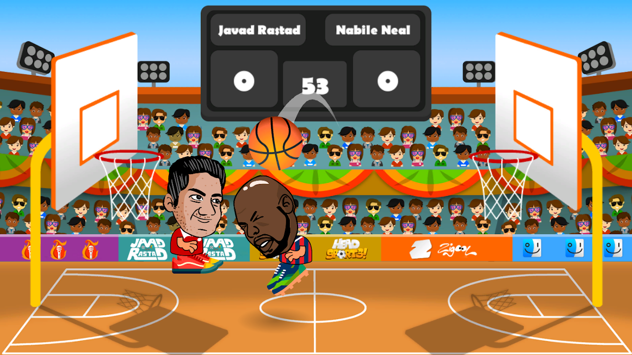 Head Sports! Basketball — play online for free on Yandex Games
