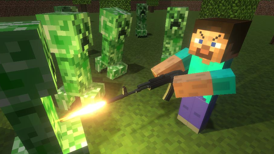 Minecraft de tiro: melhores shooters pixelados gratuitos! - Liga dos Games