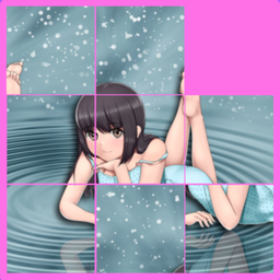 Puzzle Sliding - Anime Girls