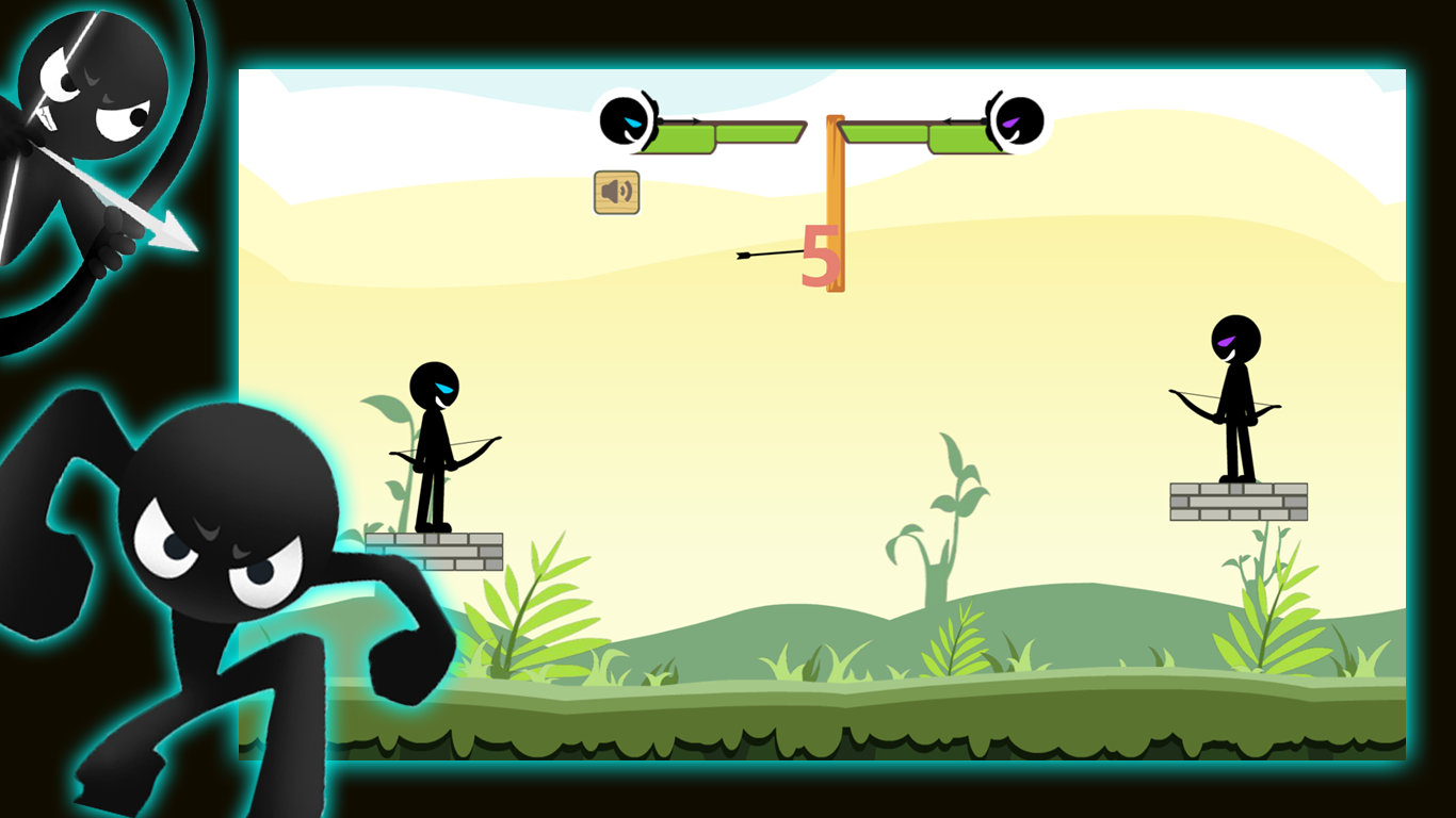 Stickman Archer — play online for free on Yandex Games