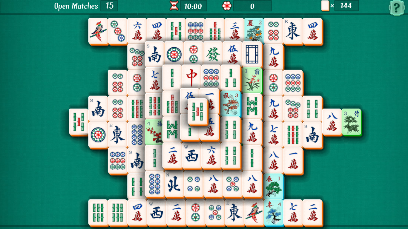 Mahjong Solitaire Deluxe 🕹️ Jogue no Jogos123