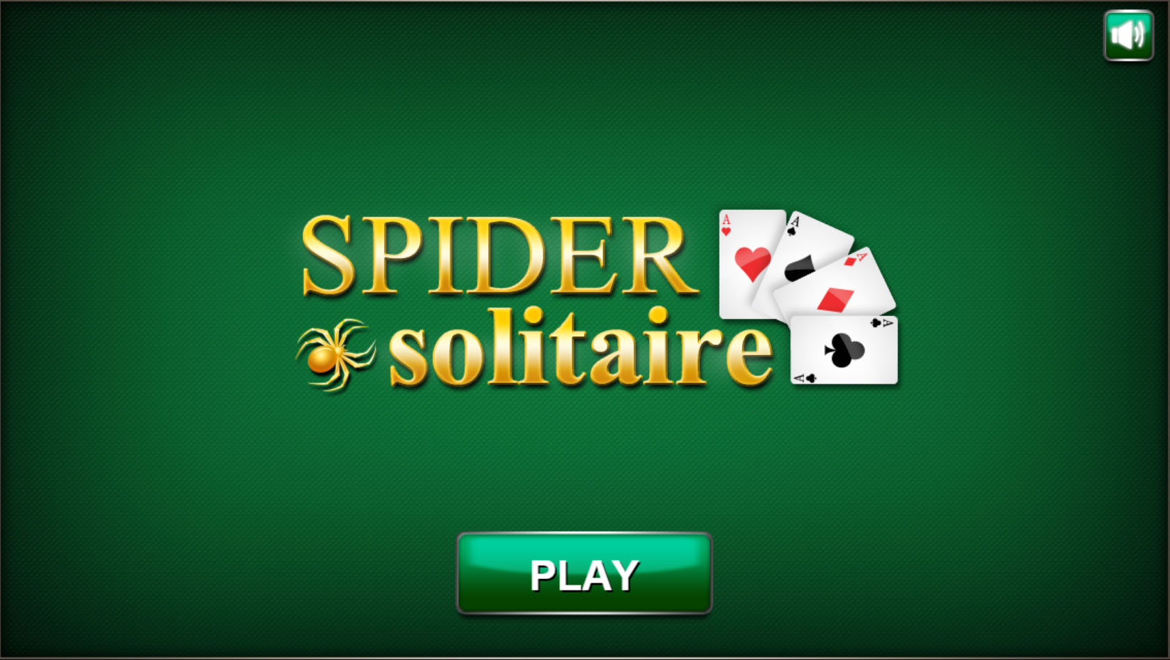 Spider Solitaire Online Card Game Full Screen