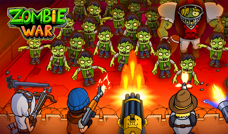 Jogo em Flash: enfrente mortos-vivos em Zombie Wars - Arkade