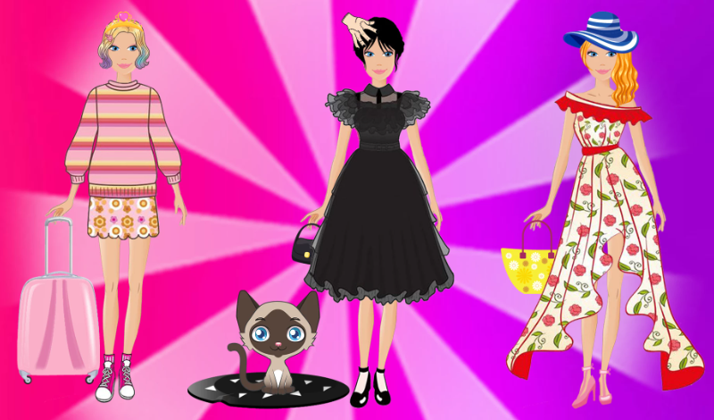 barbie dress up games for games