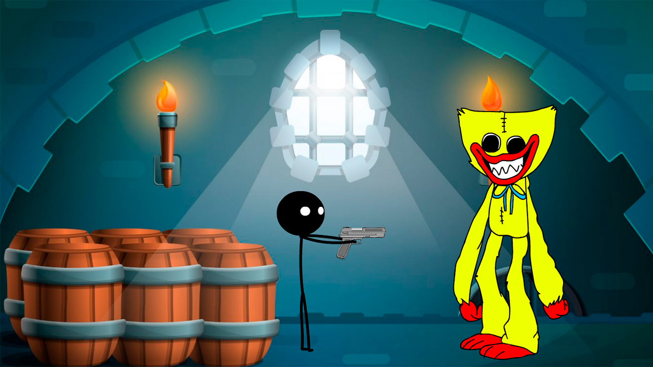 Stickman Huggy Escape — play online for free on Yandex Games