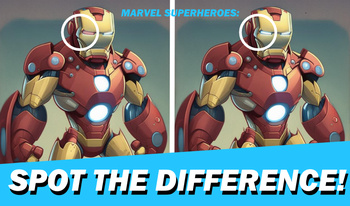 Marvel Superheroes: Spot the difference!