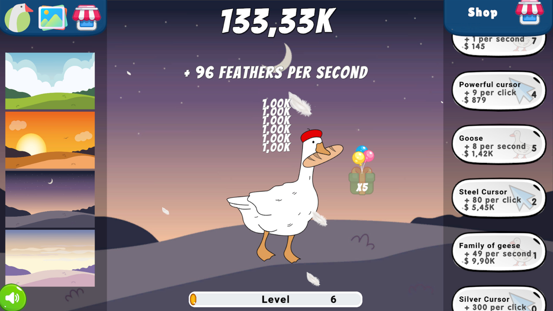 Goose clicker: Play Online For Free On Playhop