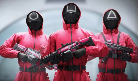 Игра в Кальмара! Война 3D!