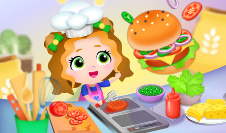 Бургер - Симулятор Кухни для Детей