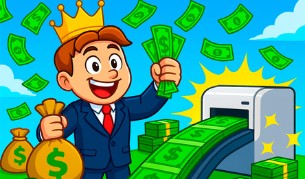 Обби: Денежный магнат. Башня до небес!