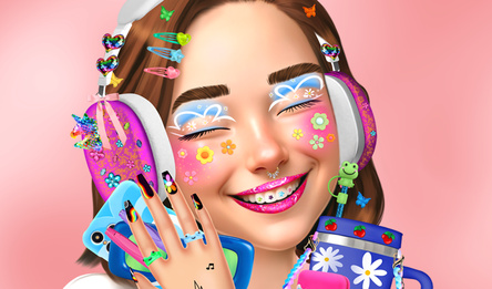 Эстетика крутой девчонки