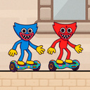 Red and Blue Hugli Wugli
